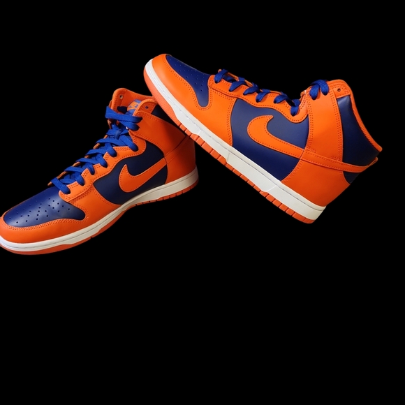 RARE🔥 Sz 11.5 - Nike Dunk High Retro N.Y New York Knicks DD1399-800 Men's